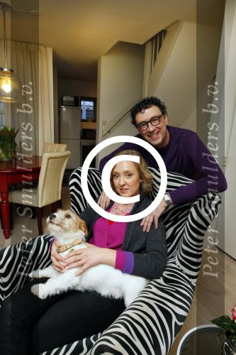 Hilversum 4 maart 2015
Binnen kijken in het huis van Peter Douglas en zijn vrouw