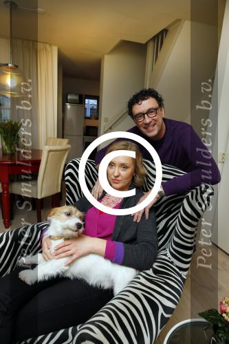 Hilversum 4 maart 2015
Binnen kijken in het huis van Peter Douglas en zijn vrouw