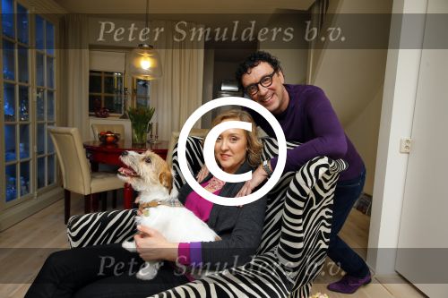 Hilversum 4 maart 2015
Binnen kijken in het huis van Peter Douglas en zijn vrouw