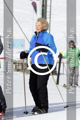 Lech, 23 Februari 2015
Jaarlijkse fotoshoot koninklijke Familie in Lech met Koning willem Alexander, Koningin Maxima, Prinses Beatrix,Prinses Amalia, Prinses Alexia en Prinses Ariane