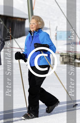 Lech, 23 Februari 2015
Jaarlijkse fotoshoot koninklijke Familie in Lech met Koning willem Alexander, Koningin Maxima, Prinses Beatrix,Prinses Amalia, Prinses Alexia en Prinses Ariane
