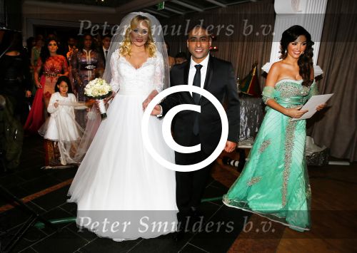 Utrecht, 5 Januari 2015
Trouwen Redouan Diba met Jessica Diba
Getuigen waren Wesley Sneijder en Yolanthe Sneijder