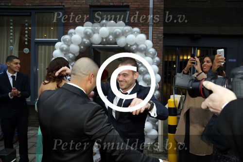 Utrecht, 5 Januari 2015
Trouwen Redouan Diba met Jessica Diba
Getuigen waren Wesley Sneijder en Yolanthe Sneijder