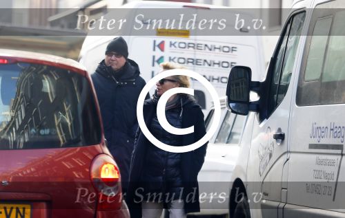 Amsterdam 15 februari 2015
Renee Soutendijk met haar man Thed Lenssen op de pc hooftstraat
