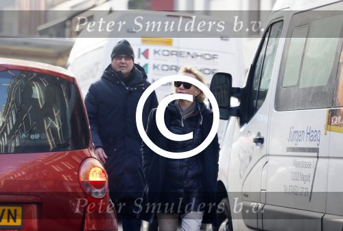 Amsterdam 15 februari 2015
Renee Soutendijk met haar man Thed Lenssen op de pc hooftstraat