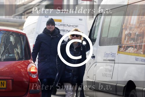 Amsterdam 15 februari 2015
Renee Soutendijk met haar man Thed Lenssen op de pc hooftstraat