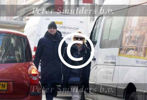 Amsterdam 15 februari 2015
Renee Soutendijk met haar man Thed Lenssen op de pc hooftstraat