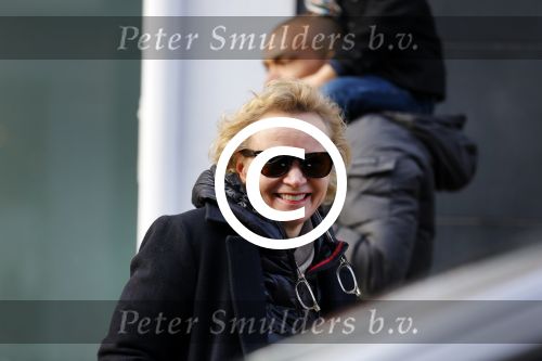 Amsterdam 15 februari 2015
Renee Soutendijk met haar man Thed Lenssen op de pc hooftstraat