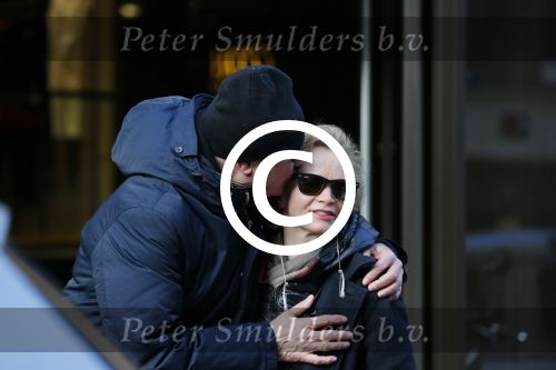 Amsterdam 15 februari 2015
Renee Soutendijk met haar man Thed Lenssen op de pc hooftstraat