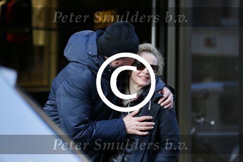 Amsterdam 15 februari 2015
Renee Soutendijk met haar man Thed Lenssen op de pc hooftstraat