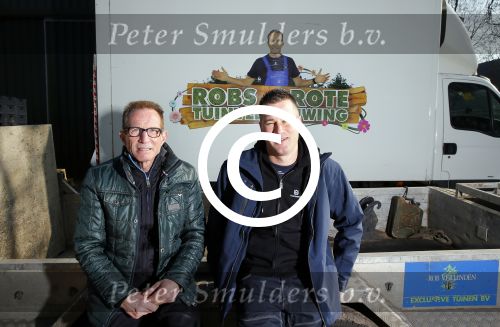 Eemnes 15 februari 2015
Rob Verlinden en zijn collega ivo Putman op de kwekerij van Rob