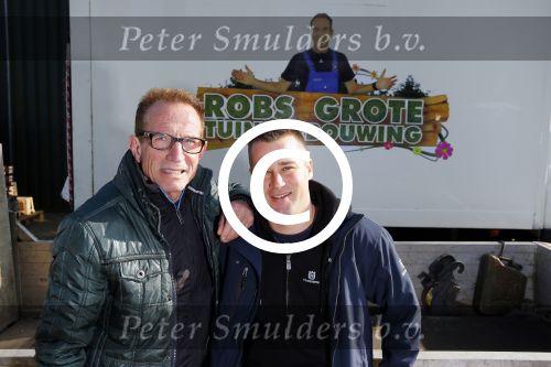 Eemnes 15 februari 2015
Rob Verlinden en zijn collega ivo Putman op de kwekerij van Rob