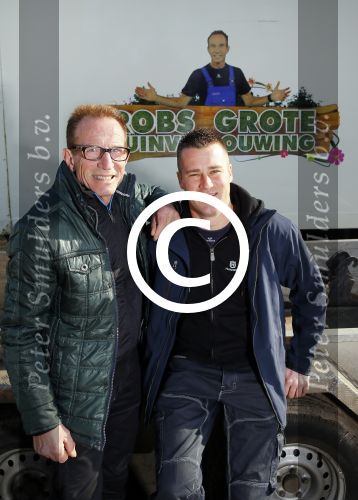 Eemnes 15 februari 2015
Rob Verlinden en zijn collega ivo Putman op de kwekerij van Rob