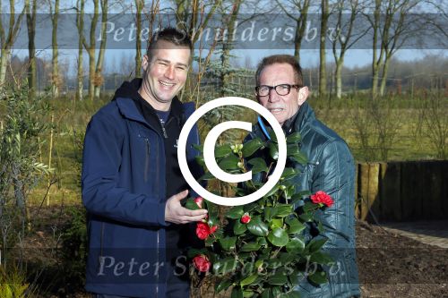 Eemnes 15 februari 2015
Rob Verlinden en zijn collega ivo Putman op de kwekerij van Rob