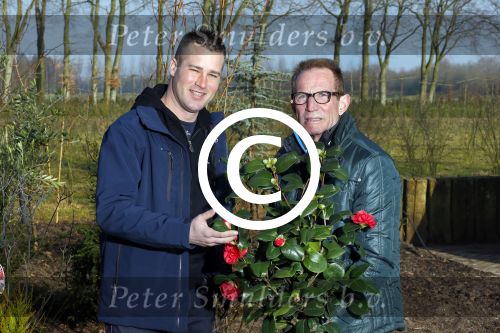 Eemnes 15 februari 2015
Rob Verlinden en zijn collega ivo Putman op de kwekerij van Rob