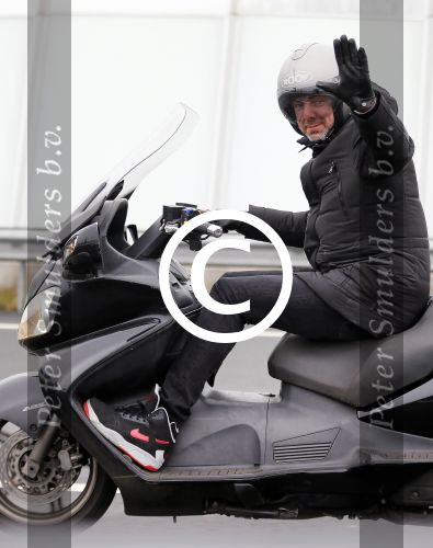 Muiden 11 februari 2015
Ruud de Wild op zijn motor op de A1