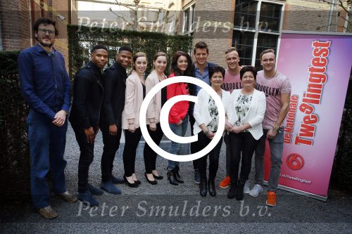 Amsterdam 19 februari 2015
Presentatie tweelingenshow van sbs met oa Kees Tol en Kim Lian v d Meij bij het college hotel.