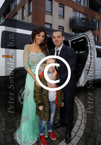 Utrecht, 5 Januari 2015
Trouwen Redouan Diba met Jessica Diba
Getuigen waren Wesley Sneijder met zoontje Jessey Sneijder en Yolanthe Sneijder