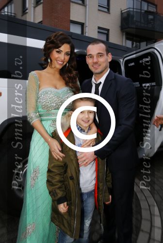 Utrecht, 5 Januari 2015
Trouwen Redouan Diba met Jessica Diba
Getuigen waren Wesley Sneijder met zoontje Jessey Sneijder en Yolanthe Sneijder