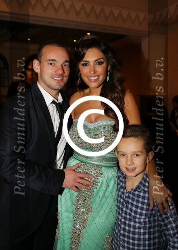 Utrecht, 5 Januari 2015
Trouwen Redouan Diba met Jessica Diba
Getuigen waren Wesley Sneijder met zoontje Jessey Sneijder en Yolanthe Sneijder