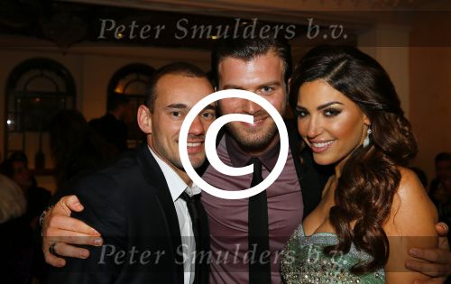 Utrecht, 5 Januari 2015
Trouwen Redouan Diba met Jessica Diba
Getuigen waren Wesley Sneijder en Yolanthe Sneijder