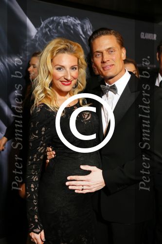 Amsterdam 11 februari 2015
Premiere fifty shades of grey in tuschinski.
Winston Post met zijn zwangere vrouw Denise v Rijswijk