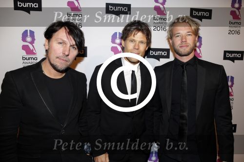 Hilversum 15 februari 2016
Buma awards in studio 21 op het mediapark. 3 J\'s