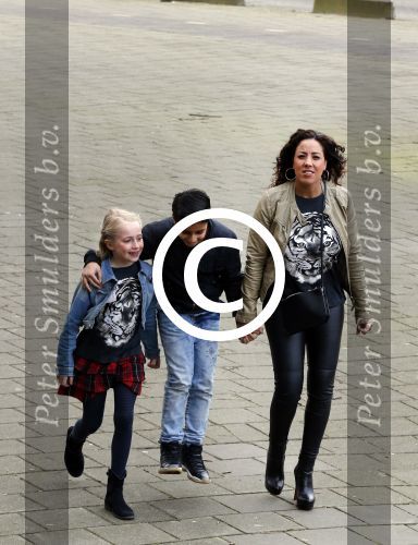 Amsterdam 13 februari 2016 
Premiere Zootropolis in het tropenmuseum.
Aicha Margadi en Kenza en vriendin Lola