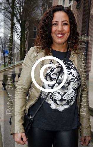 Amsterdam 13 februari 2016 
Premiere Zootropolis in het tropenmuseum.
Aicha Margadi en Kenza en vriendin Lola