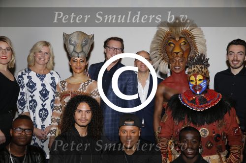 Amsterdam 16 februari 2016 
Presentatie van de Lion king in het stedelijk museum door Albert Verlinde en irene Moors.