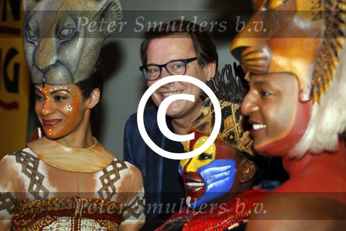 Amsterdam 16 februari 2016 
Presentatie van de Lion king in het stedelijk museum door Albert Verlinde en irene Moors.