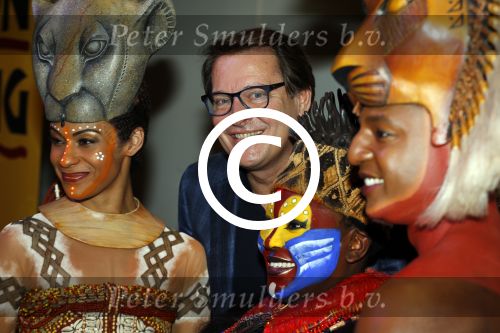 Amsterdam 16 februari 2016 
Presentatie van de Lion king in het stedelijk museum door Albert Verlinde en irene Moors.