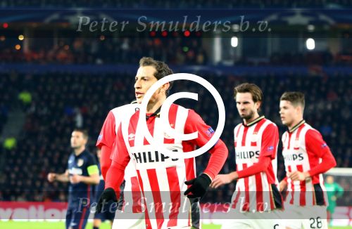 Eindhoven, 24 Februari 2016 1/8 Finale PSV-Atletico Madrid, eindstand 0-0
Foto Robert van Doren