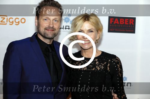 Amsterdam 7 maart 2016 
Uitreiking tv beelden in de passengers terminal . Anita Witzier met man