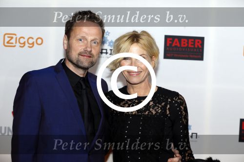 Amsterdam 7 maart 2016 
Uitreiking tv beelden in de passengers terminal . Anita Witzier met man