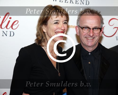 Amsterdam 16 februari 2016
Premiere Familie weekend in Tuschinski.
Ate de Jong en partner