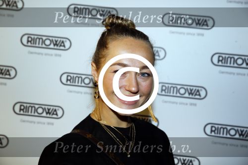 Amsterdam 23 februari 2016 
Opening Rimowa winkel op de pc hooftstraat door Romee Strijd.
Carolien Spoor