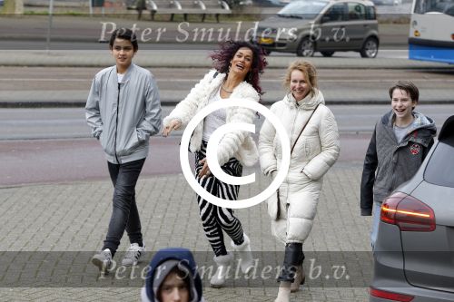 Amsterdam 13 februari 2016 
Premiere Zootropolis in het tropenmuseum.
Chimene van Oosterhout en zoon Lyam Last