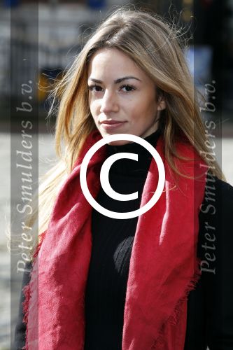 Hoorn 25 februari 2016
Christie Bokma de (ex) vriendin van Rafael v d Vaart.