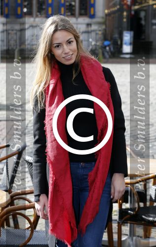 Hoorn 25 februari 2016
Christie Bokma de (ex) vriendin van Rafael v d Vaart.