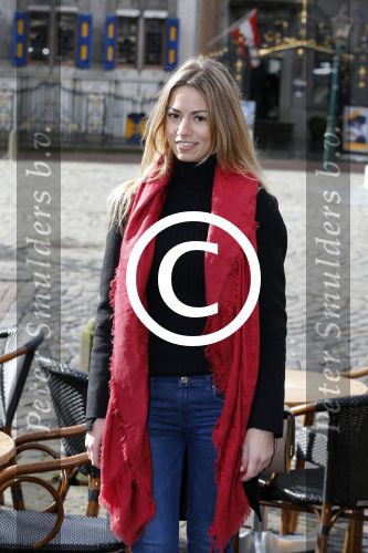 Hoorn 25 februari 2016
Christie Bokma de (ex) vriendin van Rafael v d Vaart.