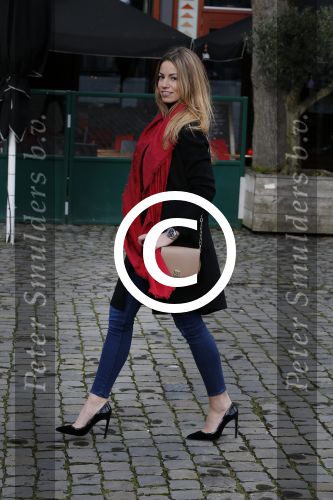 Hoorn 25 februari 2016
Christie Bokma de (ex) vriendin van Rafael v d Vaart.