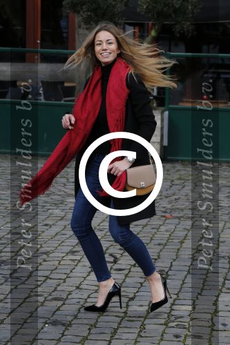 Hoorn 25 februari 2016
Christie Bokma de (ex) vriendin van Rafael v d Vaart.