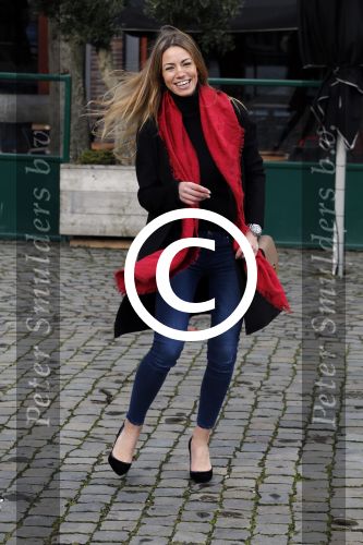 Hoorn 25 februari 2016
Christie Bokma de (ex) vriendin van Rafael v d Vaart.