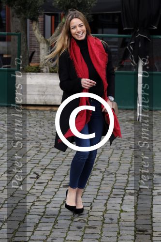 Hoorn 25 februari 2016
Christie Bokma de (ex) vriendin van Rafael v d Vaart.