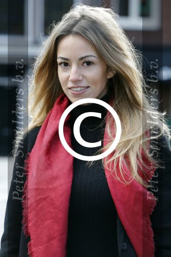 Hoorn 25 februari 2016
Christie Bokma de (ex) vriendin van Rafael v d Vaart.
