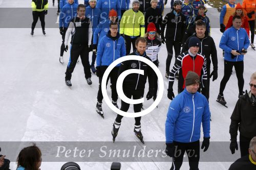 Biddinghuizen 6 maart 2016
De hollandse 100 georganiseerd door prins Bernhard jr . 10 km schaatsen en 90km fietsen .
De opbrengst gaat naar het onderzoek tegen lymphe klier kanker. Danny Menken met broer en Jeroen v Noort