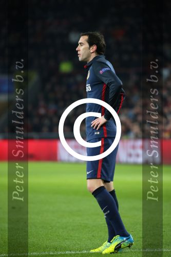 Eindhoven, 24 Februari 2016
1/8 Finale PSV-Atletico Madrid, eindstand 0-0
Diego Godin