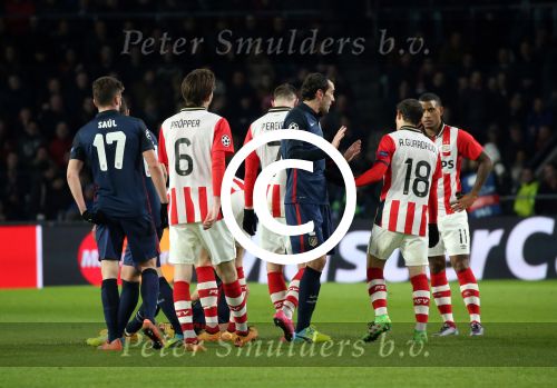 Eindhoven, 24 Februari 2016
1/8 Finale PSV-Atletico Madrid, eindstand 0-0