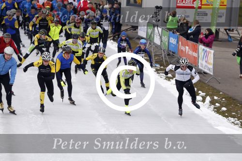 Biddinghuizen 6 maart 2016
De hollandse 100 georganiseerd door prins Bernhard jr . 10 km schaatsen en 90km fietsen .
De opbrengst gaat naar het onderzoek tegen lymphe klier kanker.